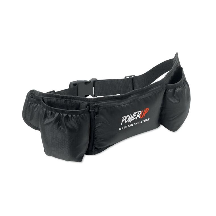 Geantă sport din RPET 420D Steady Negru