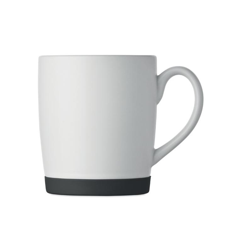 Cană din ceramică Silbase, 300 ml Negru