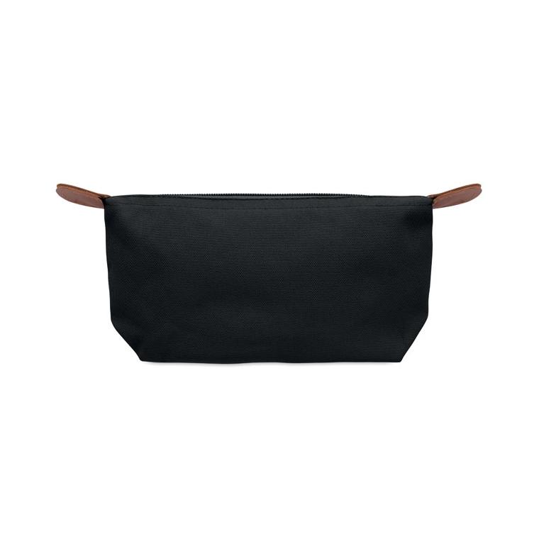 Geantă pentru cosmetice din RPET 600D Vanity Negru