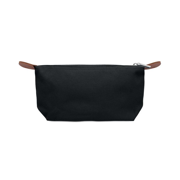Geantă pentru cosmetice din RPET 600D Vanity Negru