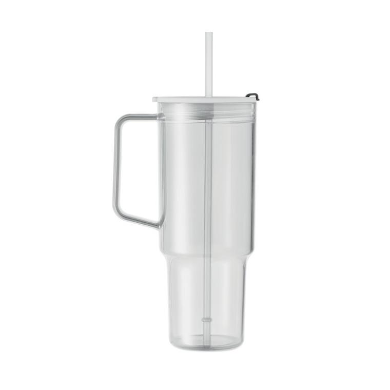 Pahar din RPET Mugora, 1200 ml Transparent