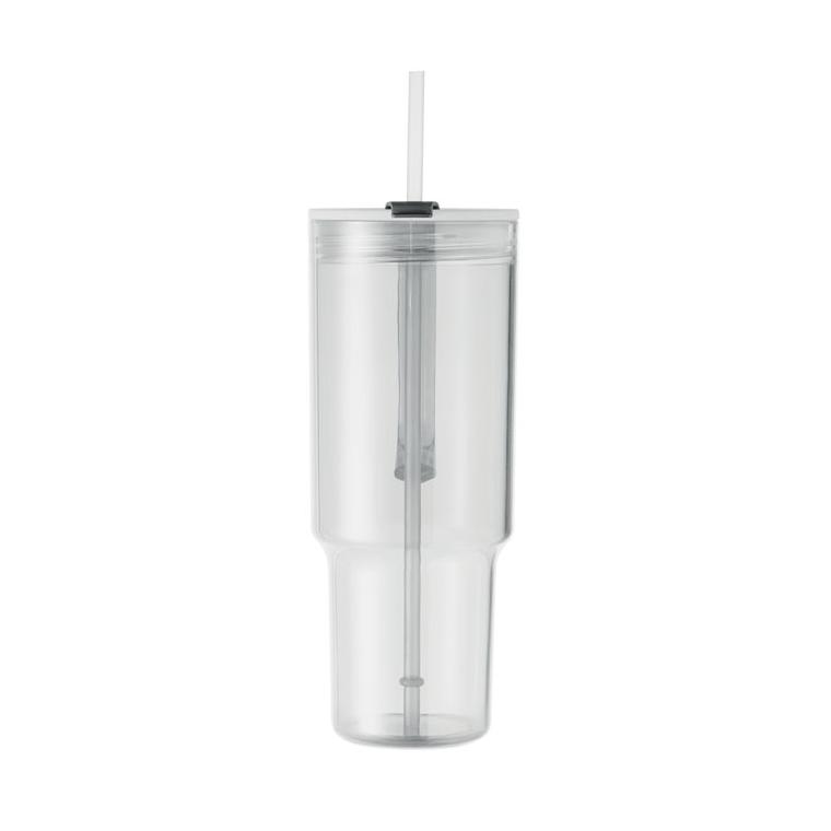 Pahar din RPET Mugora, 1200 ml Transparent
