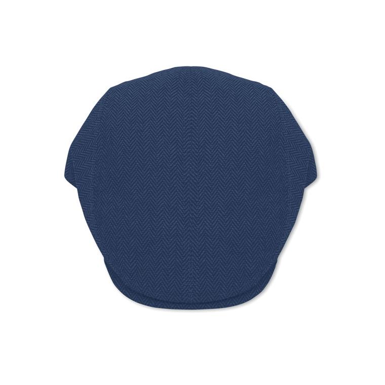 Șapcă plată tip Newsboy Blind Peak, 320 g/m² Albastru