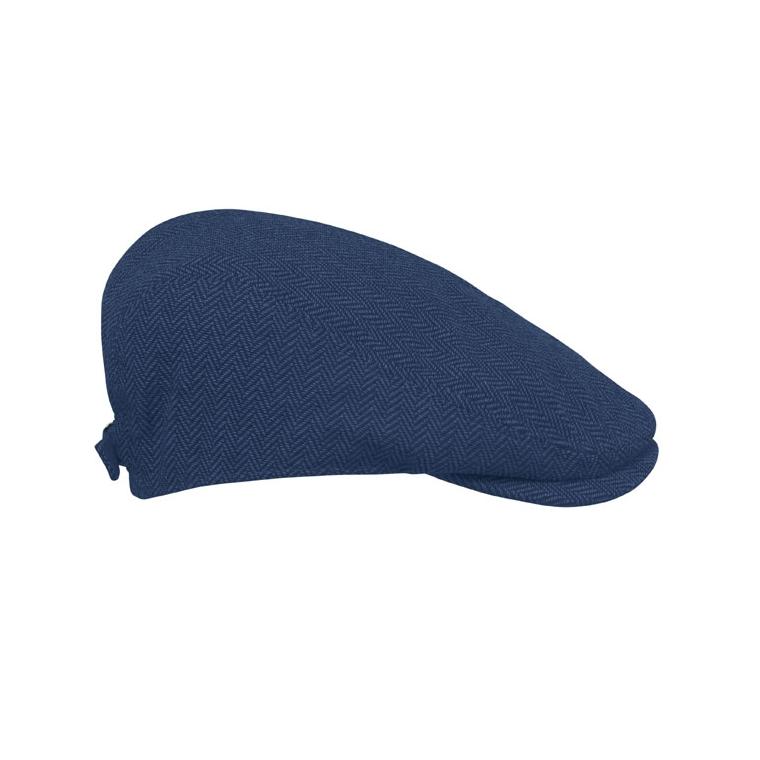 Șapcă plată tip Newsboy Blind Peak, 320 g/m² Albastru