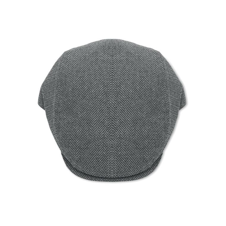 Șapcă plată tip Newsboy Blind Peak, 320 g/m² Gri