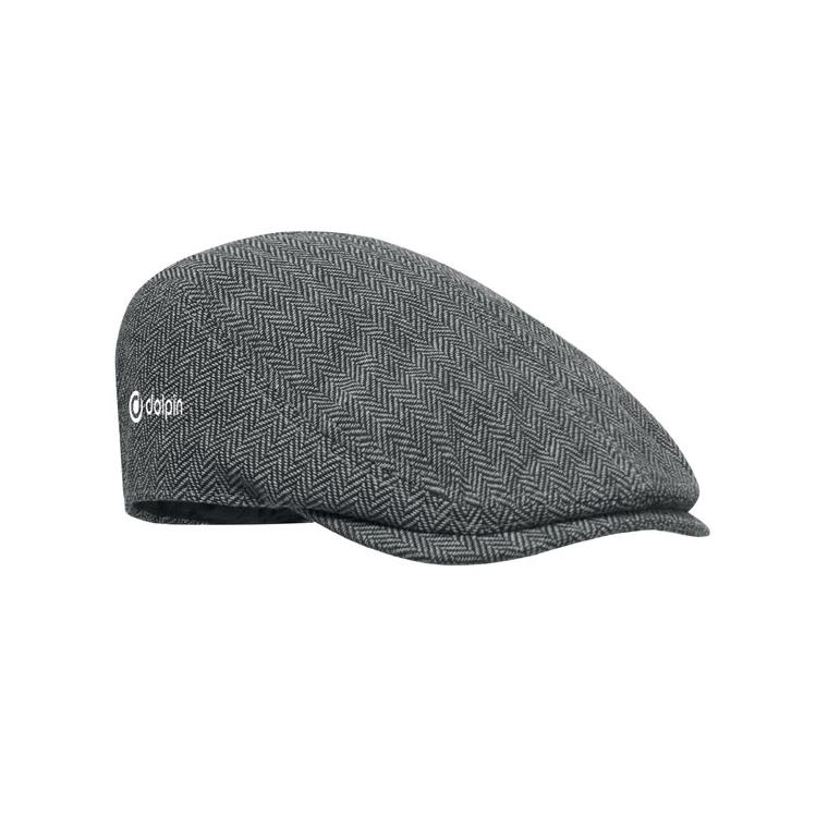 Șapcă plată tip Newsboy Blind Peak, 320 g/m² Gri