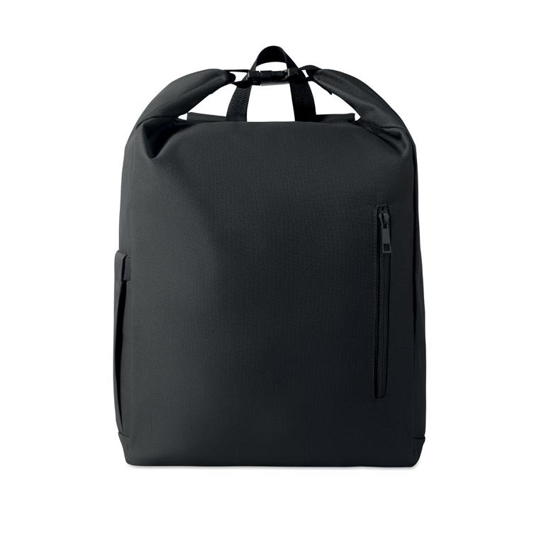 Rucsac pentru laptop de 15 inch rolltop Uniton Negru