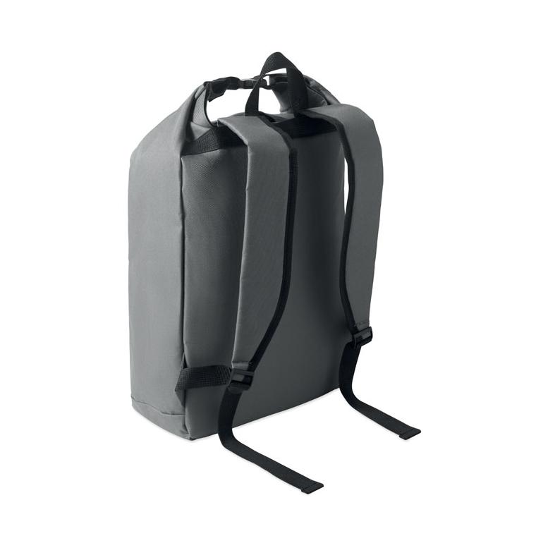 Rucsac pentru laptop de 15 inch rolltop Uniton Gri închis