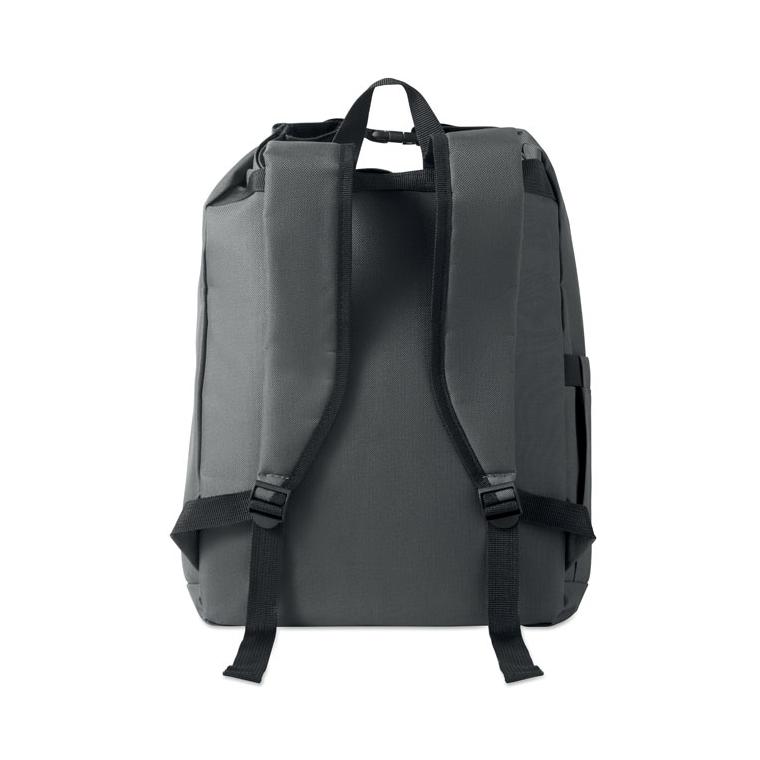Rucsac pentru laptop de 15 inch rolltop Uniton Gri închis