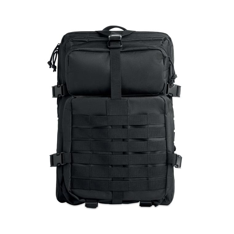 Rucsac pentru exterior din RPET 600D Carryconfi Negru