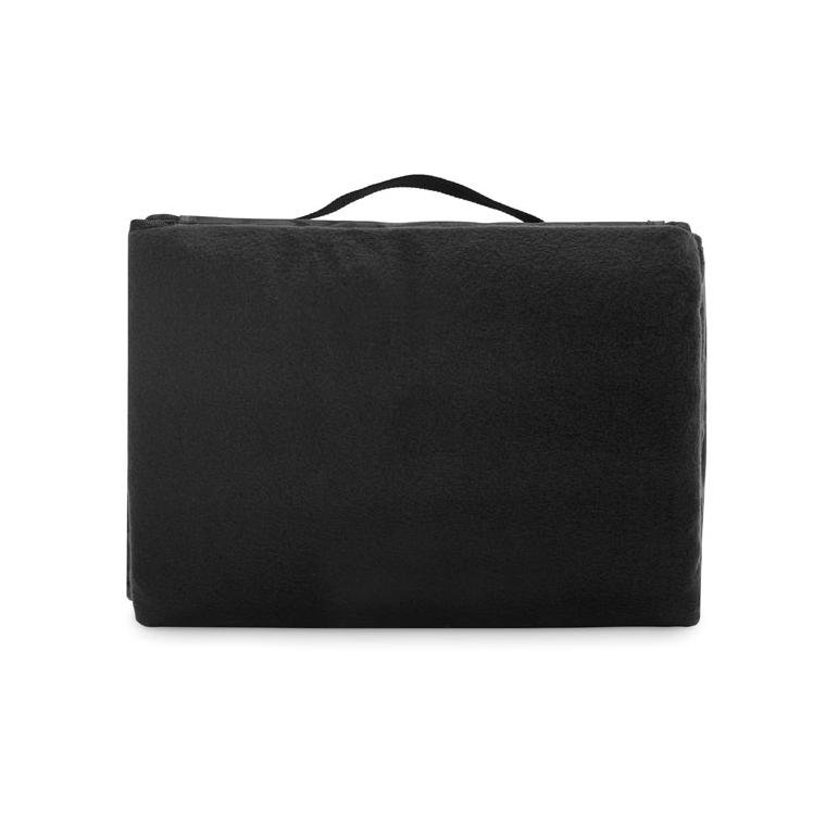 Pătură de picnic din fleece Costa Negru