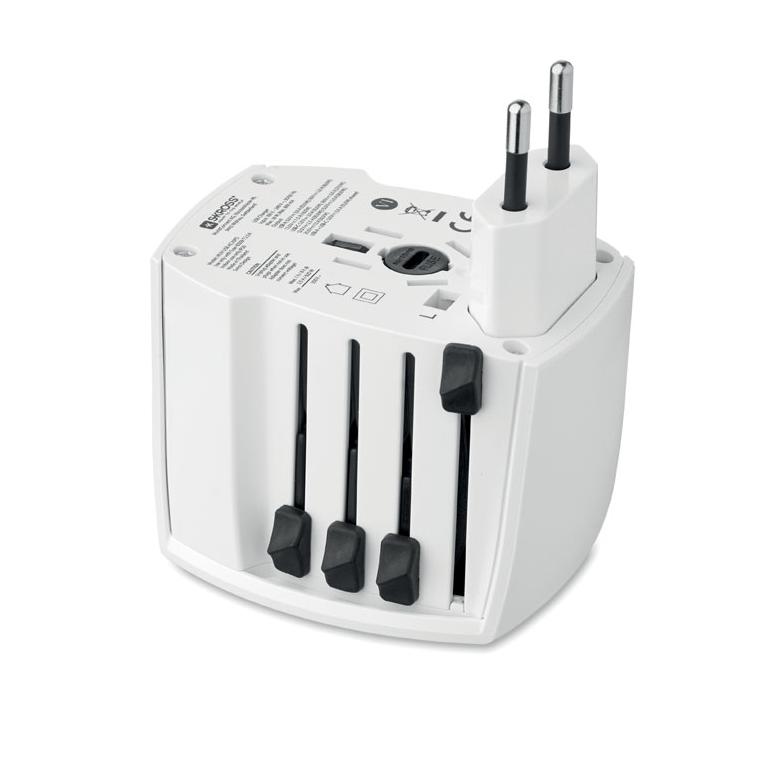 Adaptor SKROSS® Muv USB AC, 30W Power Delivery Alb