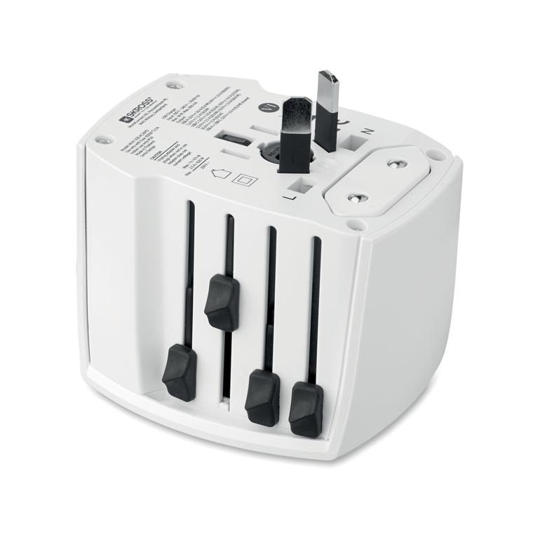 Adaptor SKROSS® Muv USB AC, 30W Power Delivery Alb