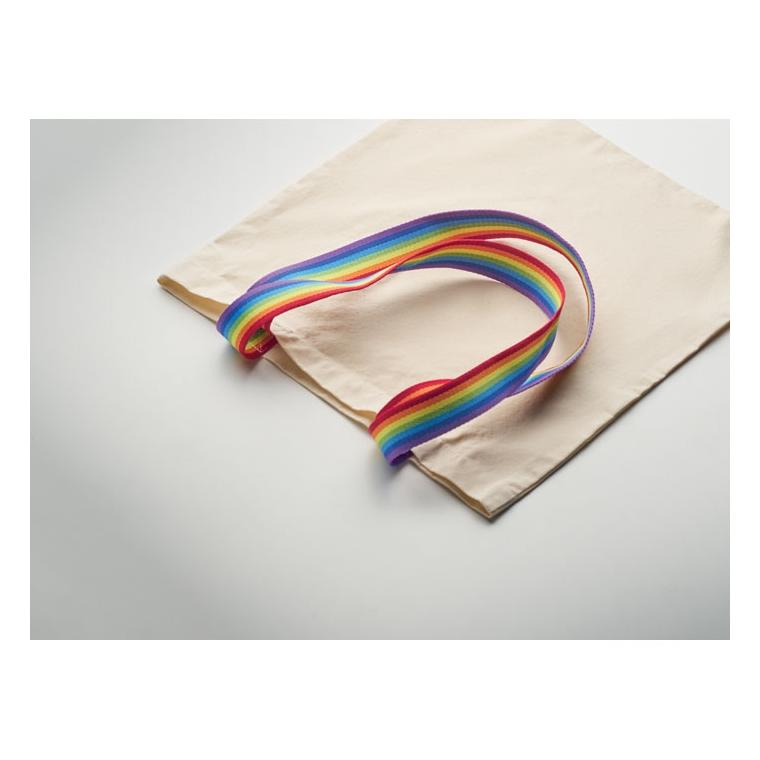 Sacoșă din bumbac Aurora, 180 g/m² Multicolor