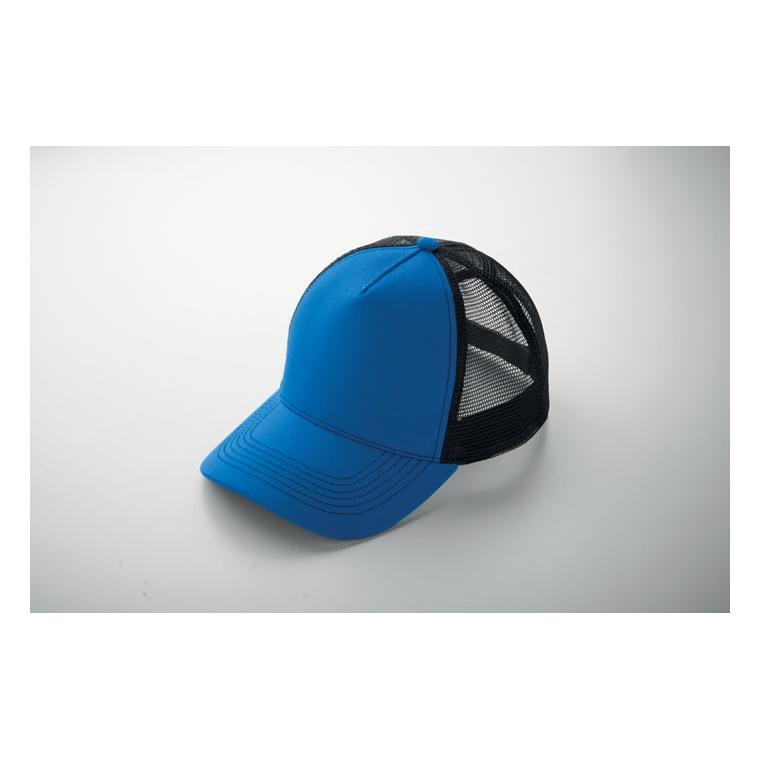Șapcă trucker cu 5 panouri Blist Albastru regal