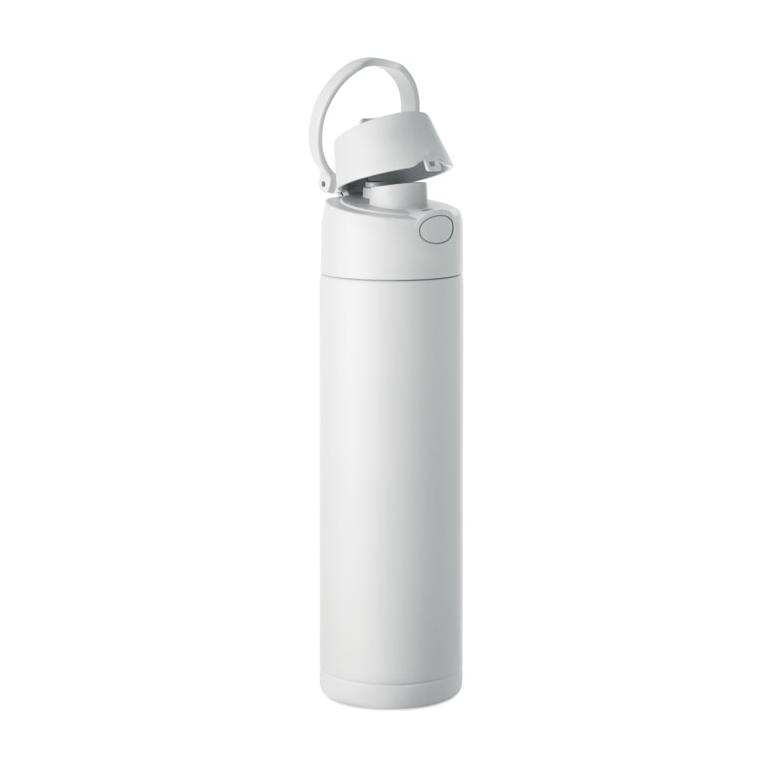Sticlă cu perete dublu Toien Two, 500 ml Alb