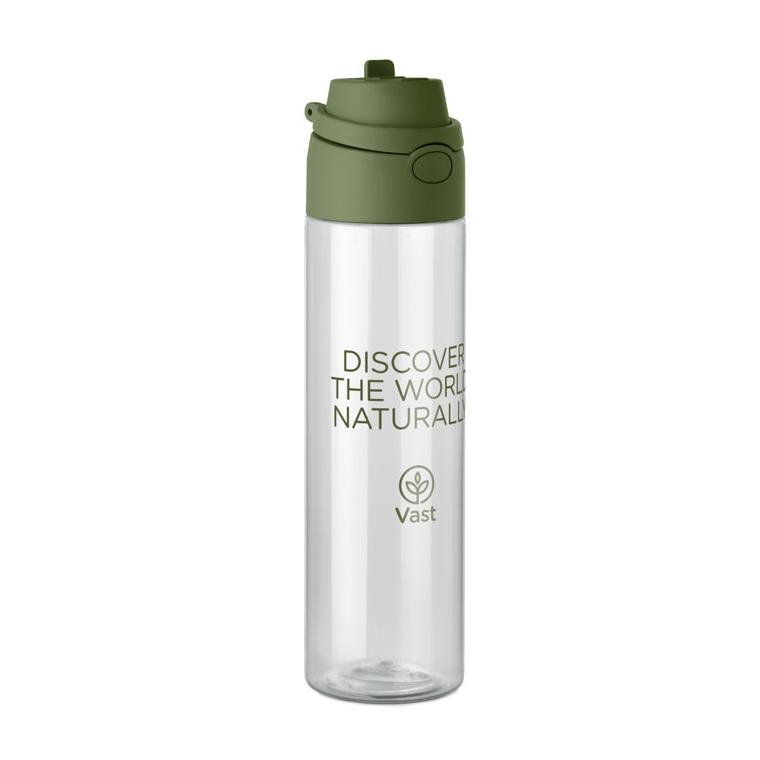 Sticlă din RPET Toien Klar, 700 ml Verde Inchis