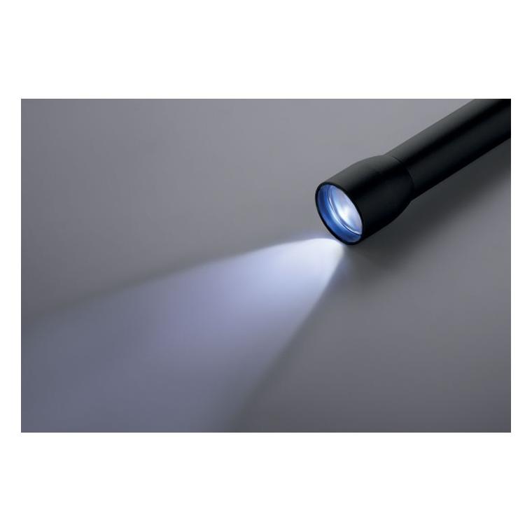 Lanternă reîncărcabilă din aluminiu Lumezo Negru