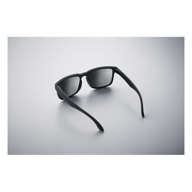 Ochelari de soare pentru festival Crete, protecție UV400 Argintiu lucios
