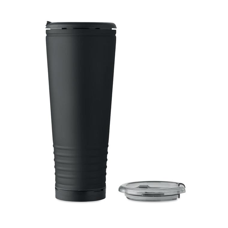 Pahar Howler cu perete dublu, 700 ml Negru