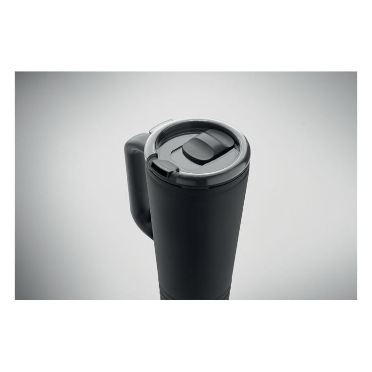 Pahar Howler cu perete dublu, 700 ml Negru
