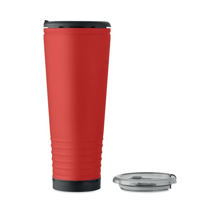 Pahar Howler cu perete dublu, 700 ml Roșu