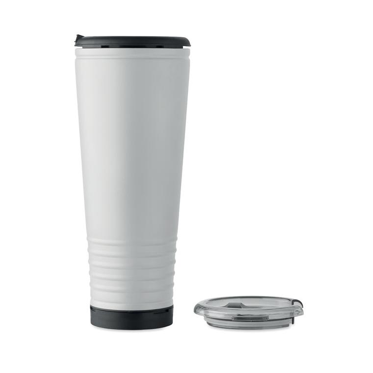 Pahar Howler cu perete dublu, 700 ml Alb