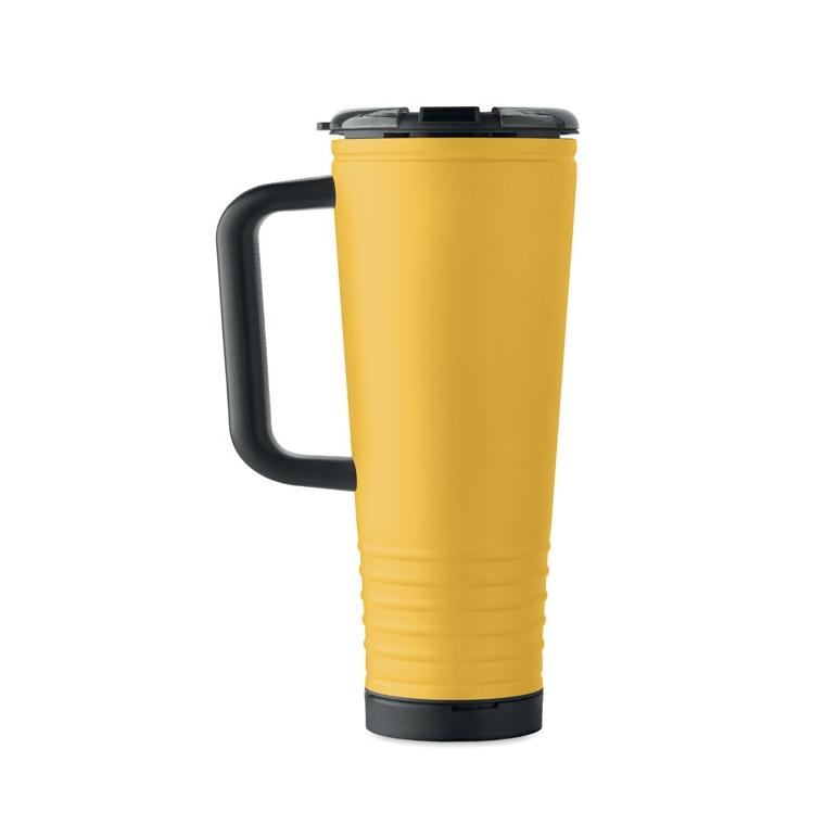 Pahar Howler cu perete dublu, 700 ml Galben