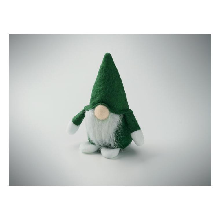 Decorațiune din fetru în formă de gnom Frosty Verde