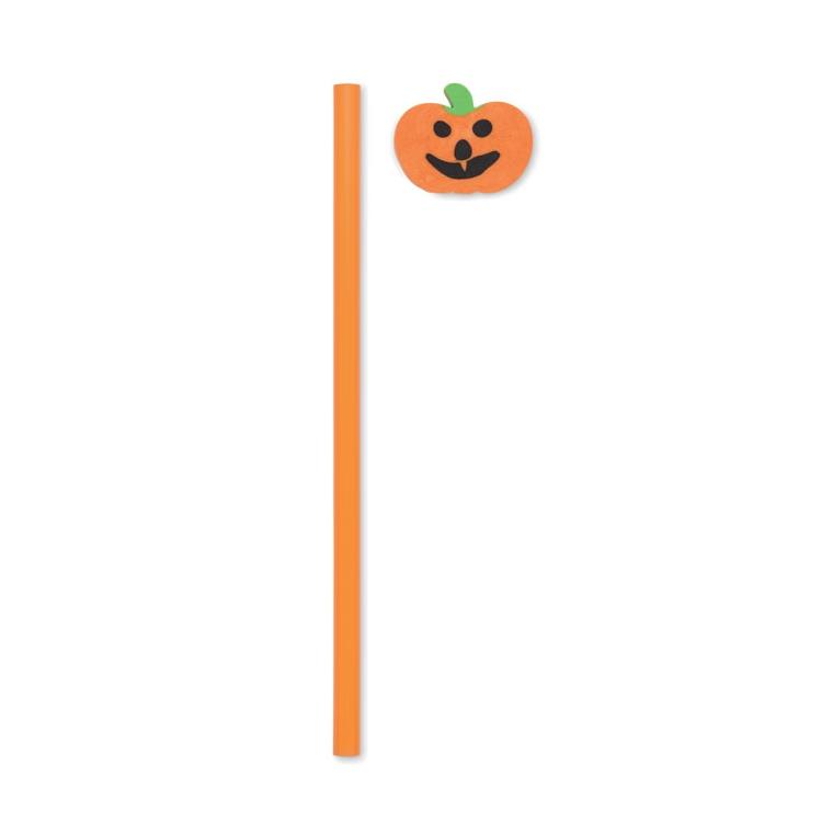 Creion de Halloween cu radieră Weenpen Portocaliu