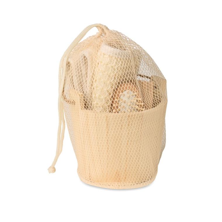 Set cadou pentru baie cu accesorii din lemn Selfcare