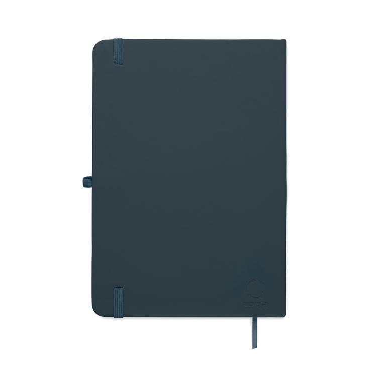 Caiet A5 cu copertă din PU reciclat Arcoloop Navy 