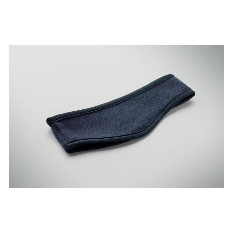Bentiță din fleece Waves Navy 