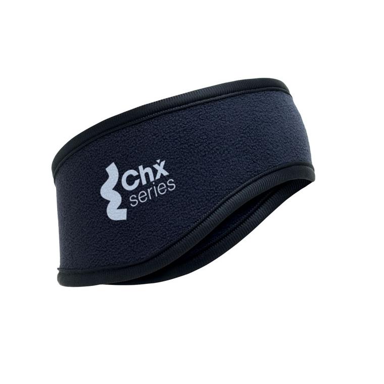 Bentiță din fleece Waves Navy 