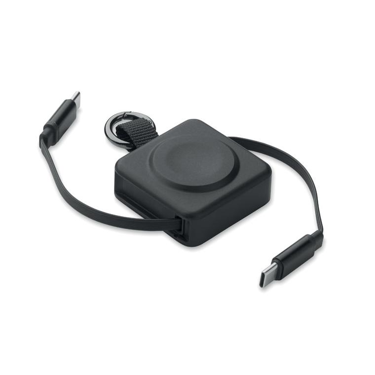 Cablu USB-C retractabil de 100 W Skilful