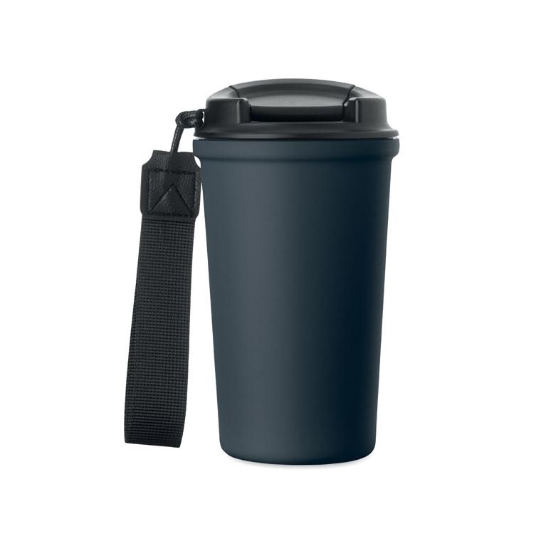 Pahar din oțel reciclat, 400 ml Nakano Navy 