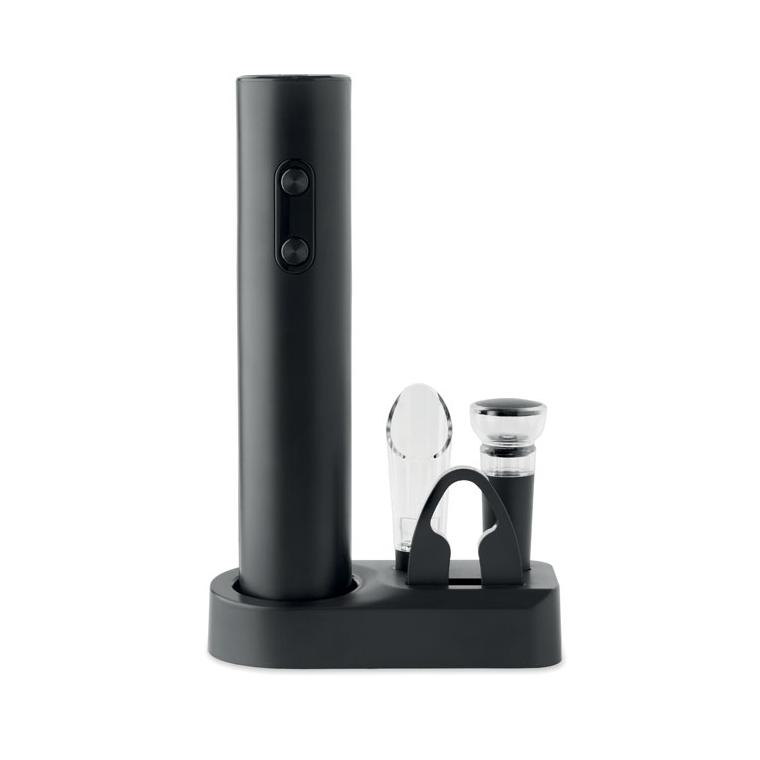 Set cu deschizător electric pentru vin Vino Set Negru