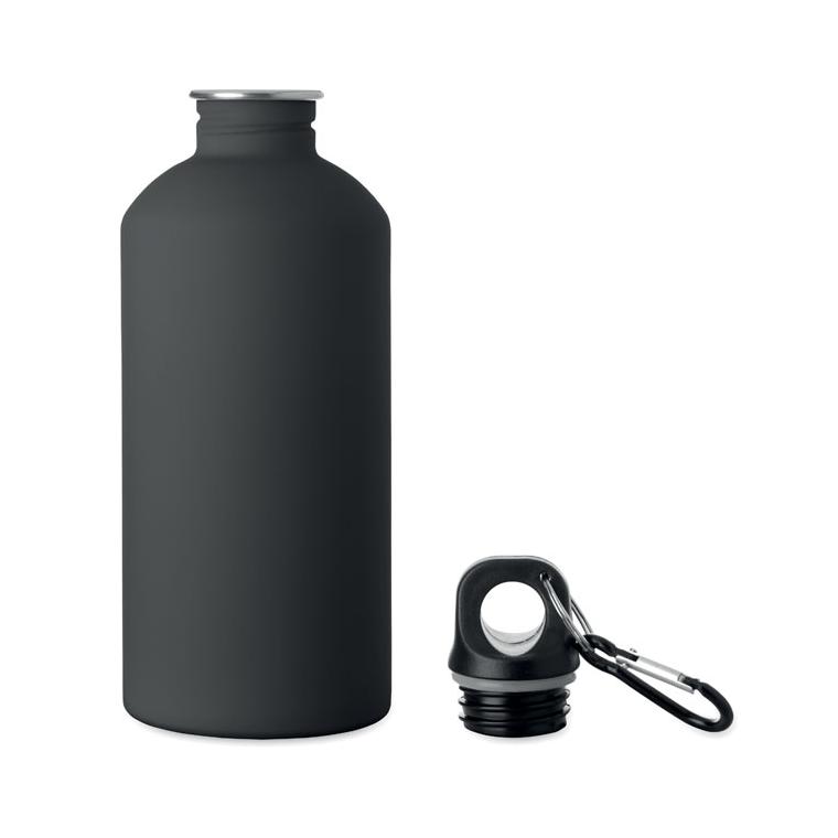 Sticlă cu perete simplu, 500 ml Remid Moss Soft Negru