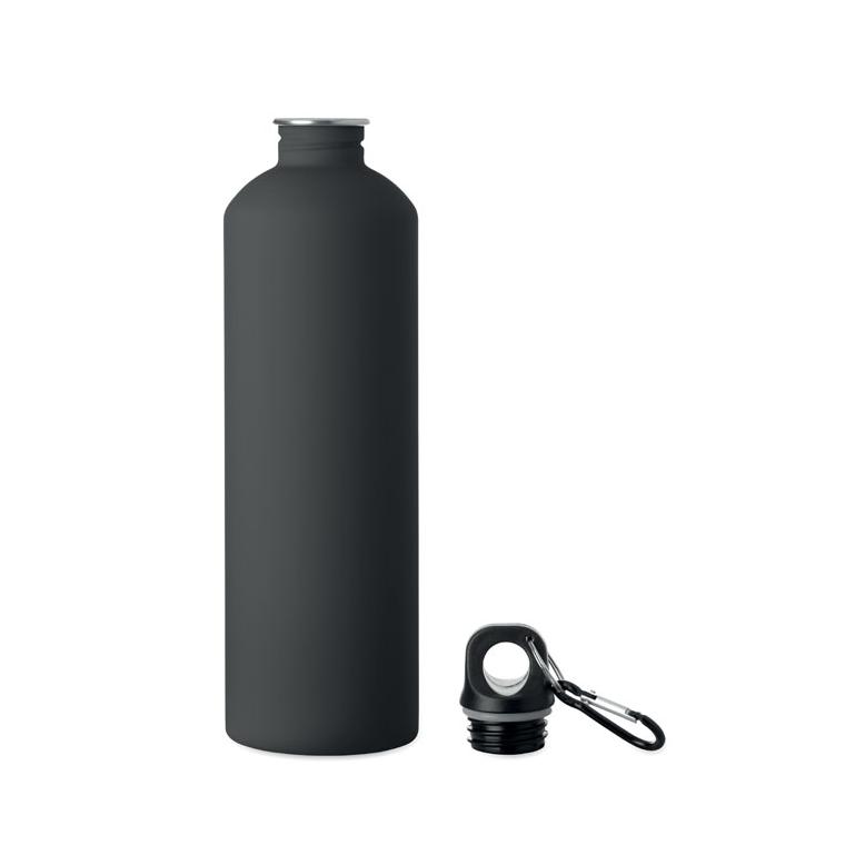 Sticlă cu perete simplu, 750 ml Rebig Moss Soft Negru