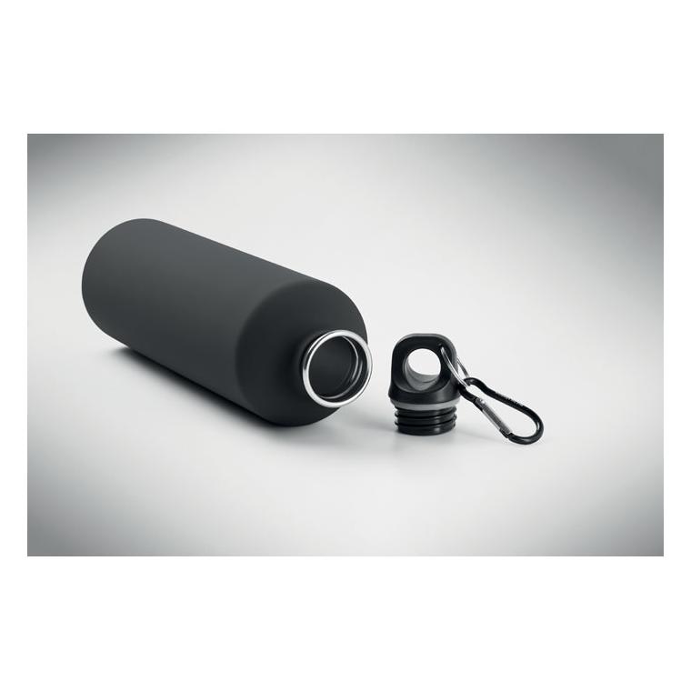 Sticlă cu perete simplu, 750 ml Rebig Moss Soft Negru