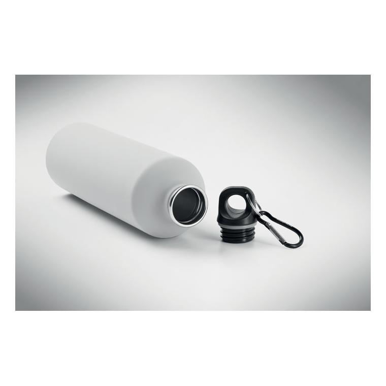 Sticlă cu perete simplu, 750 ml Rebig Moss Soft Alb