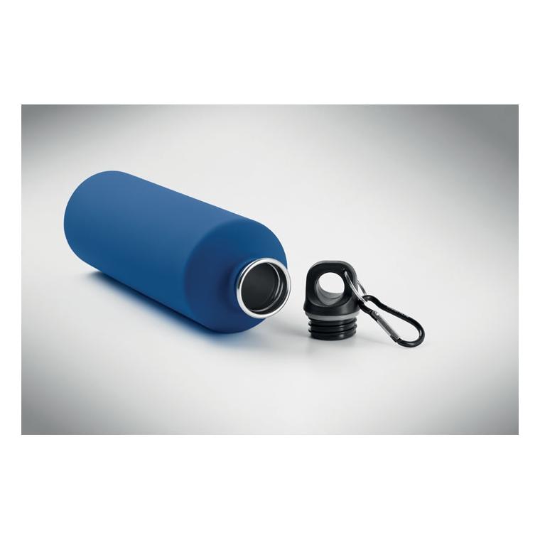 Sticlă cu perete simplu, 750 ml Rebig Moss Soft Albastru regal