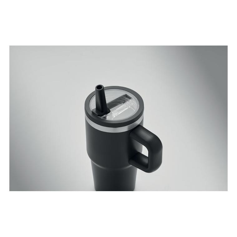 Termos cu pereți dubli, 500 ml Aland Negru