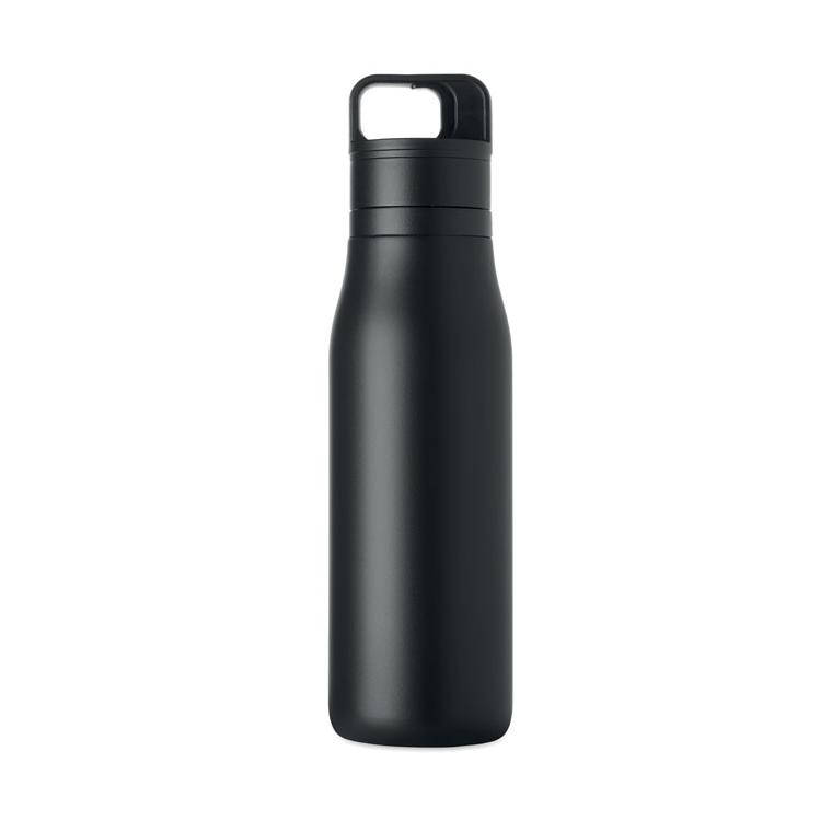 Sticlă cu pereți dubli, 500 ml Empire Negru
