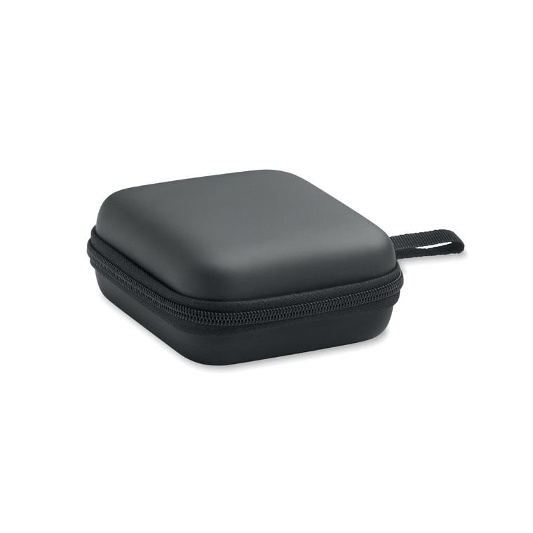 Set cu baterie externă magnetică de 5000 mAh Atlas Alb