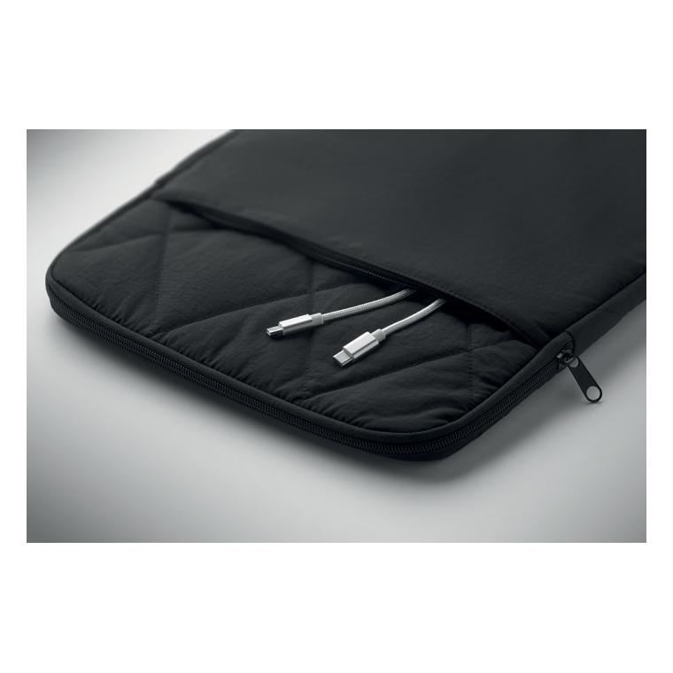 Husă din nailon pentru laptop de 15 inch Klyro Negru