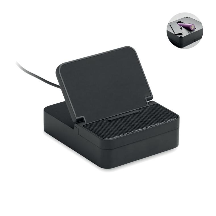 Boxă wireless cu încărcător wireless de 15 W Chargebeat