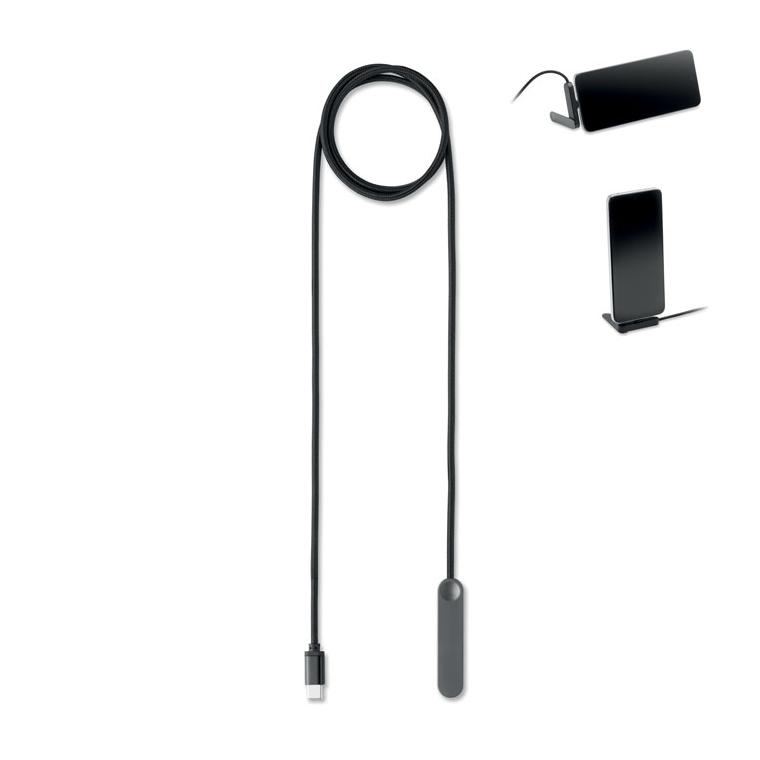 Suport pentru telefon cu cablu USB-C de 60 W Nifty