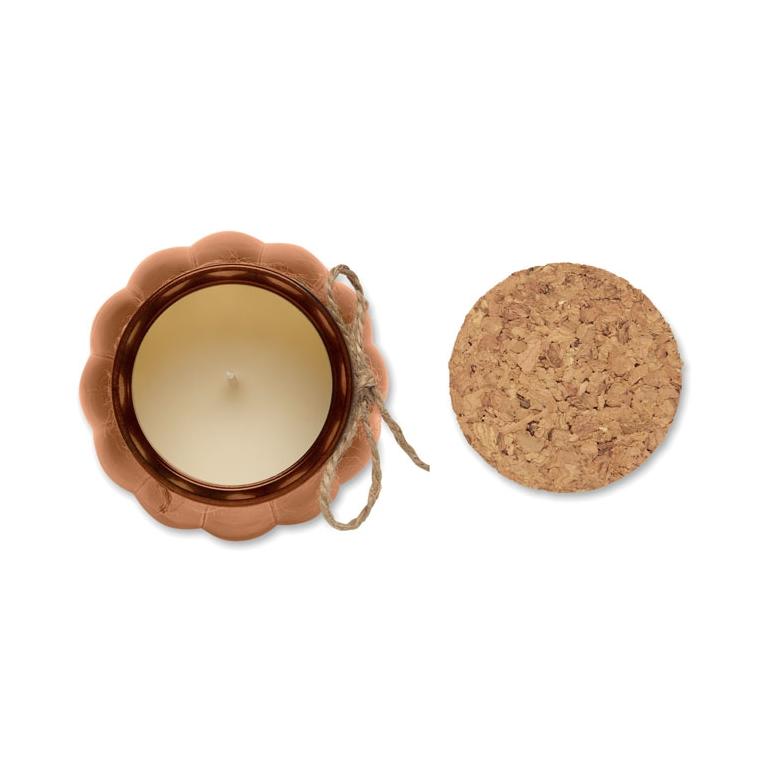 Lumânare cu parfum de vanilie în formă de dovleac Pumkin Maro