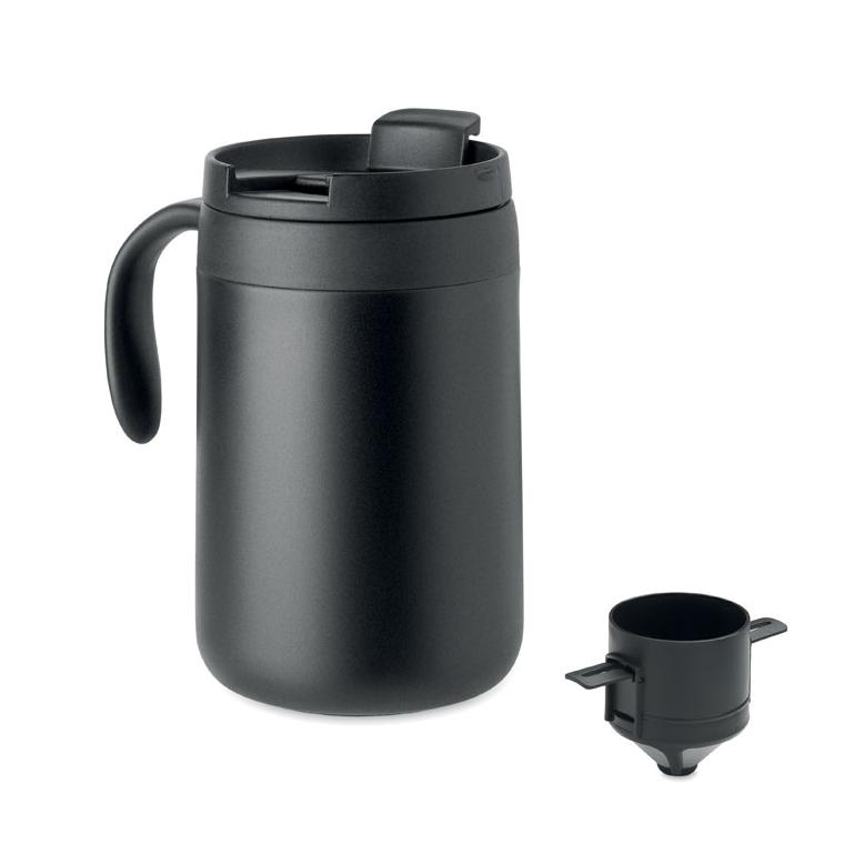 Cană termoizolantă cu filtru pentru cafea Cafetito
